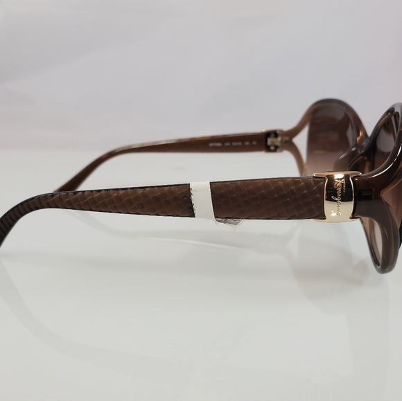 NWT$285 Salvatore Ferragamo SF770SA 213  Brown Gradient 61mm-15-135 Sunglasses - Picture 7 of 16